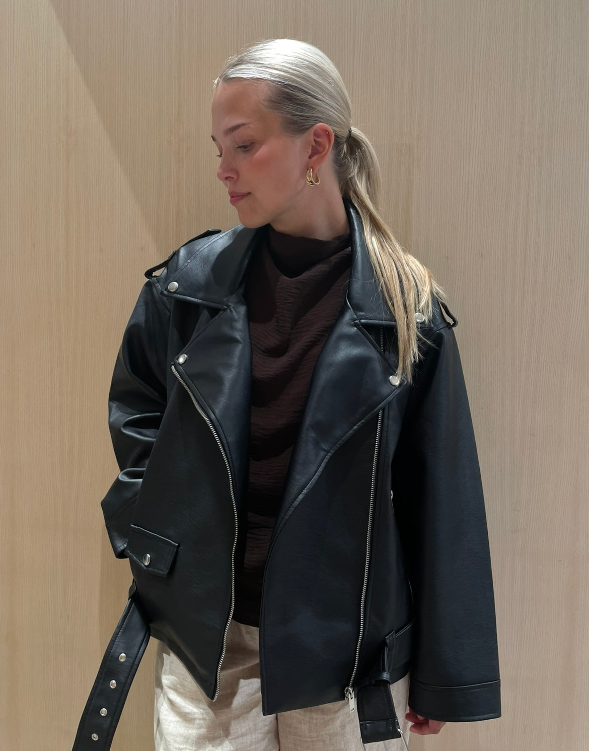 NMPAULINA Biker - Black